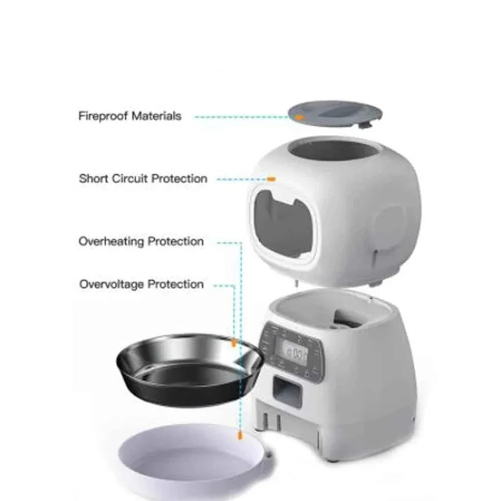 Automatic Pet Feeder - Happy Tails - paws & love