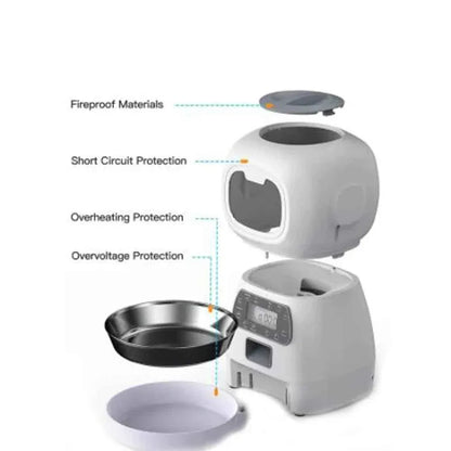 Automatic Pet Feeder - Happy Tails - paws & love