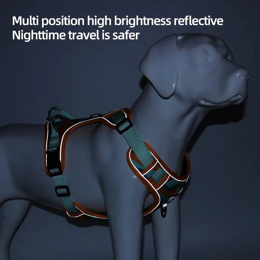 Reflective Dog Harness - Happy Tails