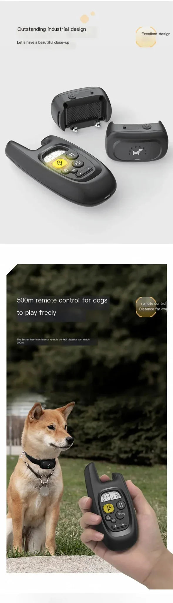 Electric Dog Training Collar - Happy Tails - paws & love