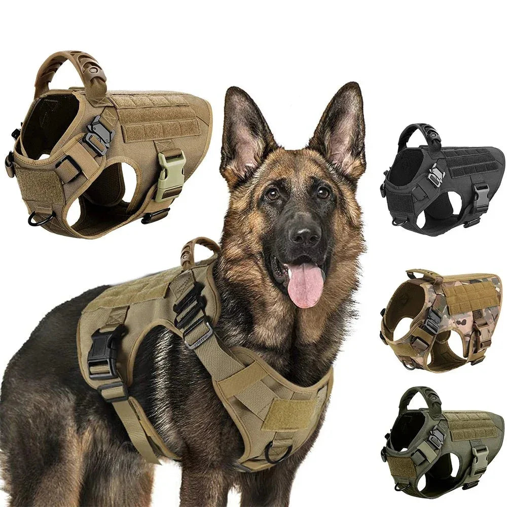 Military Dog Harness for Training - Happy Tails