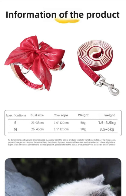 Adjustable Pet Harness - Happy Tails - paws & love