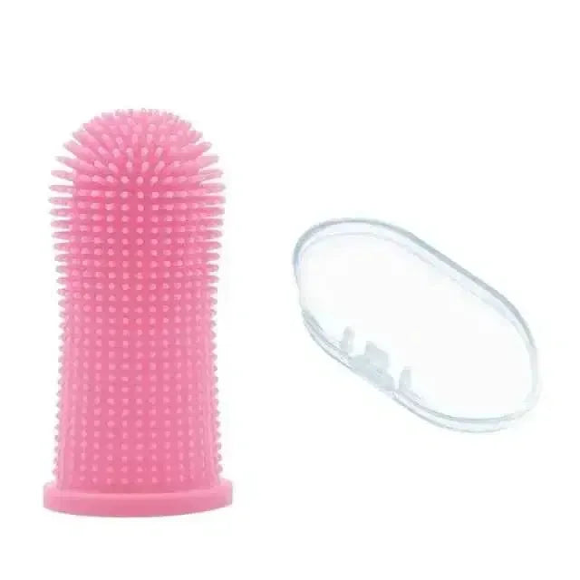 Soft Silicone Pet Toothbrush for Easy Pet Oral Hygiene Care - Happy Tails - paws & love