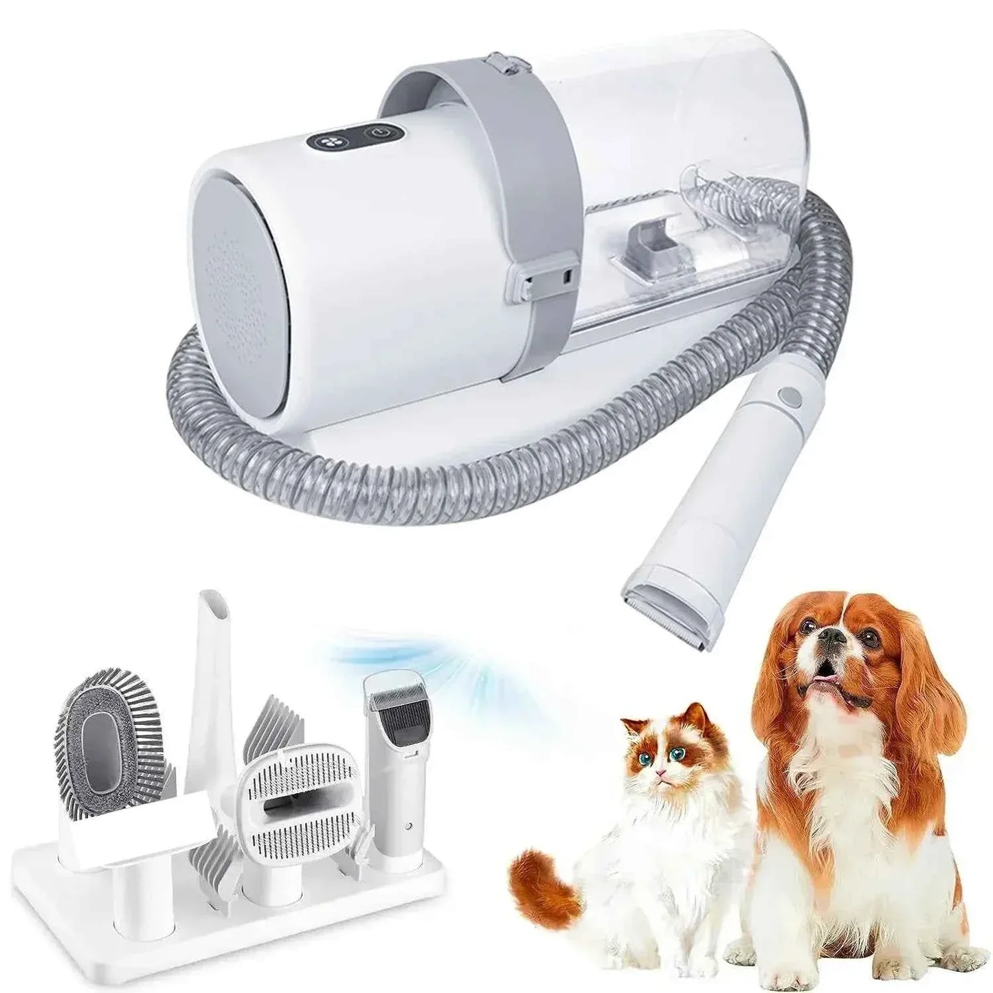Pet Grooming Kit with Hair Clipper - Happy Tails - paws & love