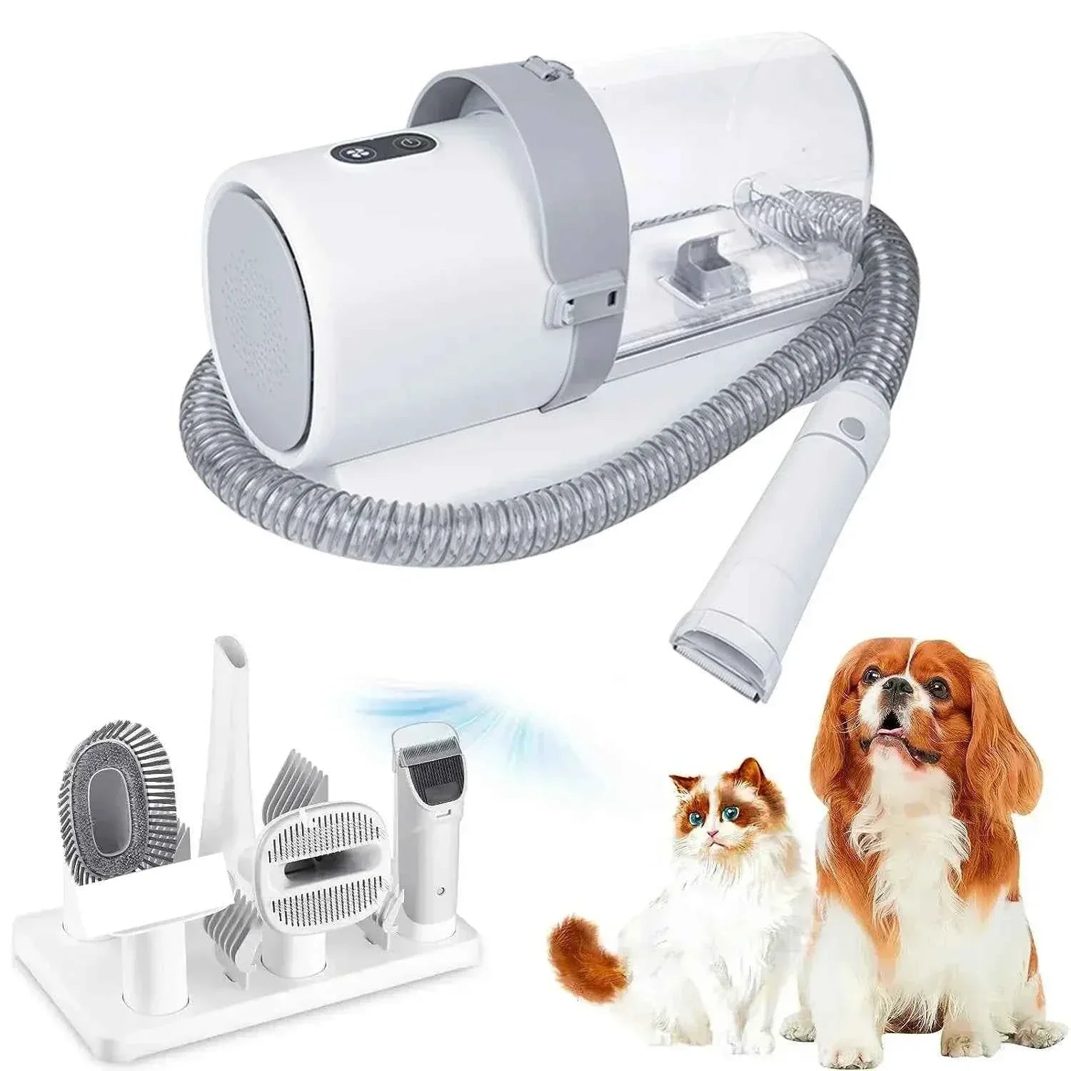 Pet Grooming Kit with Hair Clipper - Happy Tails
