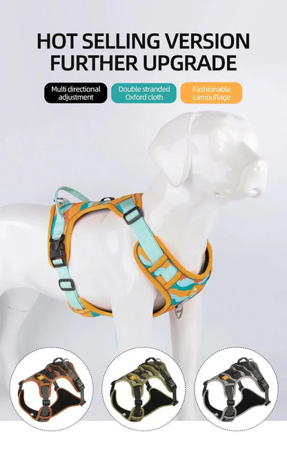 Reflective Dog Harness - Happy Tails