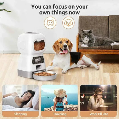 Automatic Pet Feeder - Happy Tails - paws & love