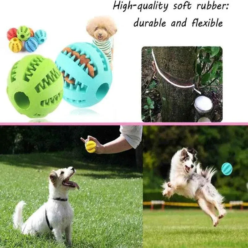 Interactive Dog Toy Ball - Engaging Interactive Chewing Toy for Pets - Happy Tails - paws & love