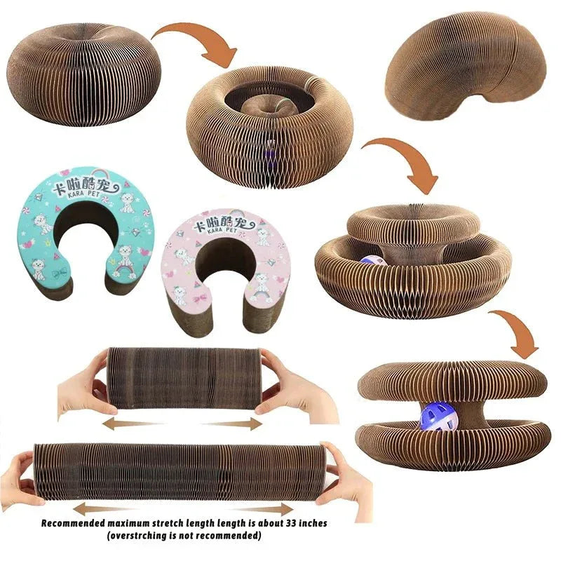 Cat Scratcher Board - Happy Tails - paws & love