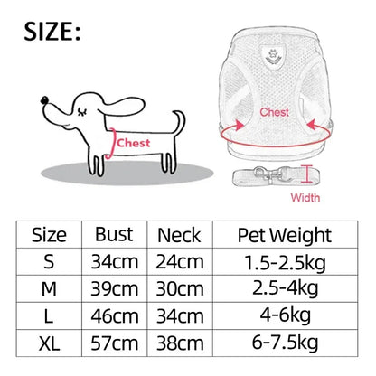 Dog Harness for Small Dogs - Happy Tails