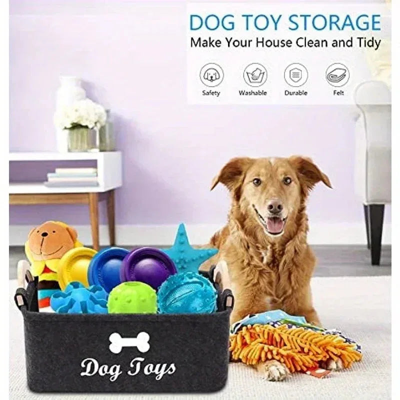 Pawfect Storage Basket - Happy Tails