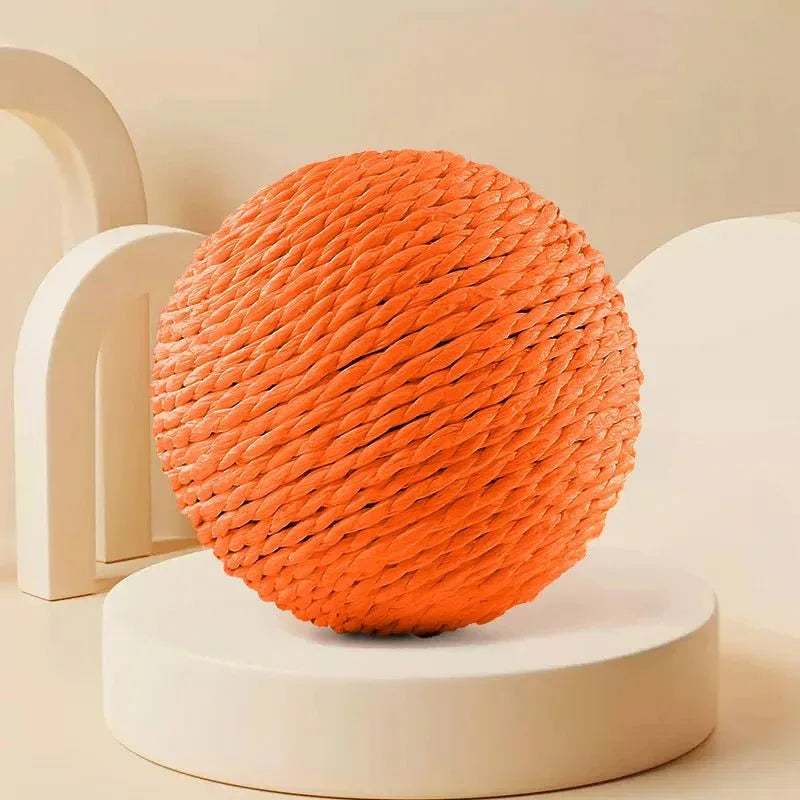 Cat Scratching Ball - Interactive Toy - Happy Tails - paws & love