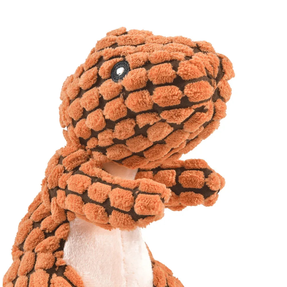 Interactive Plush Dino Toys for Pets - Fun and Engaging Playtime - Happy Tails - paws & love