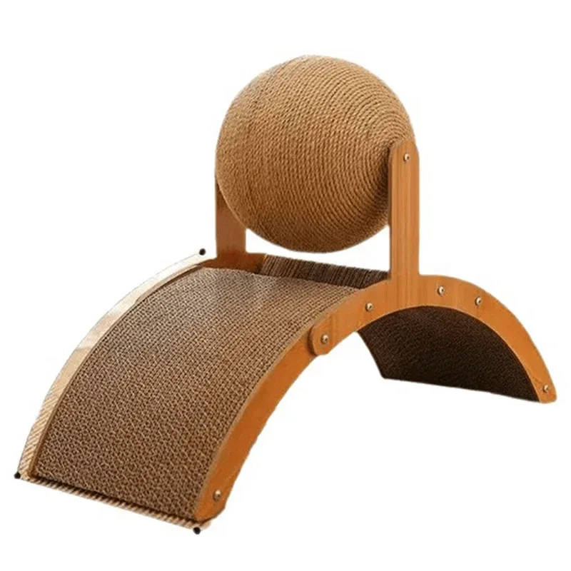 Feline Fun Cat Scratching Ball - Engaging, Durable Toy for Ultimate Playtime - Happy Tails - paws & love